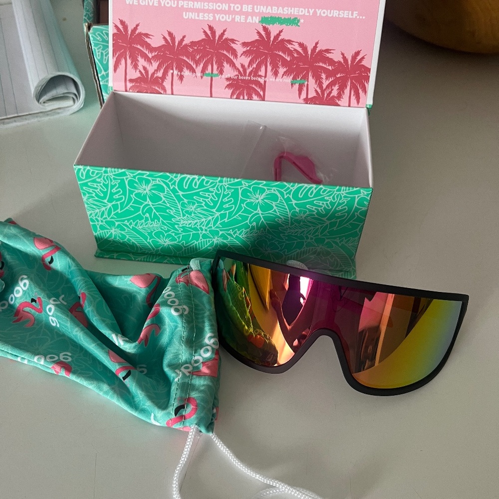 Goodr Sunglasses - I Do My Own Stunts, Brand New with Tags